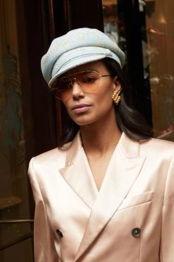 Ahoy Light Blue Skipper Cap -Chic Hats Shop AHOY LIGHT BLUE SKIPPER CAP 2 379b8425 b3eb 4e98 a0e2 d0bec0fb9de0