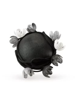 Brita Pillbox -Chic Hats Shop BRITA PILLBOX BLACK 1