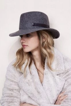 Cheltenham Rollable Trilby 10 Cheltenham Rollable Trilby -Chic Hats Shop CHELTENHAM ROLLABLE TRILBY GREY MODEL SHOT EDITED b1c8a715 4524 4896 bb93 cd0853cb42b5