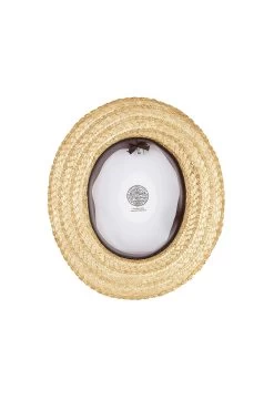 Classic Boater -Chic Hats Shop CLASSIC BOATER Product Shot 3