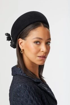 Cottesmore Pillbox -Chic Hats Shop COTTESMORE PILLBOX BLACK EDITED1