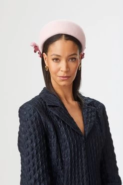 Cottesmore Pillbox -Chic Hats Shop COTTESMORE PILLBOX PINK EDITED 1