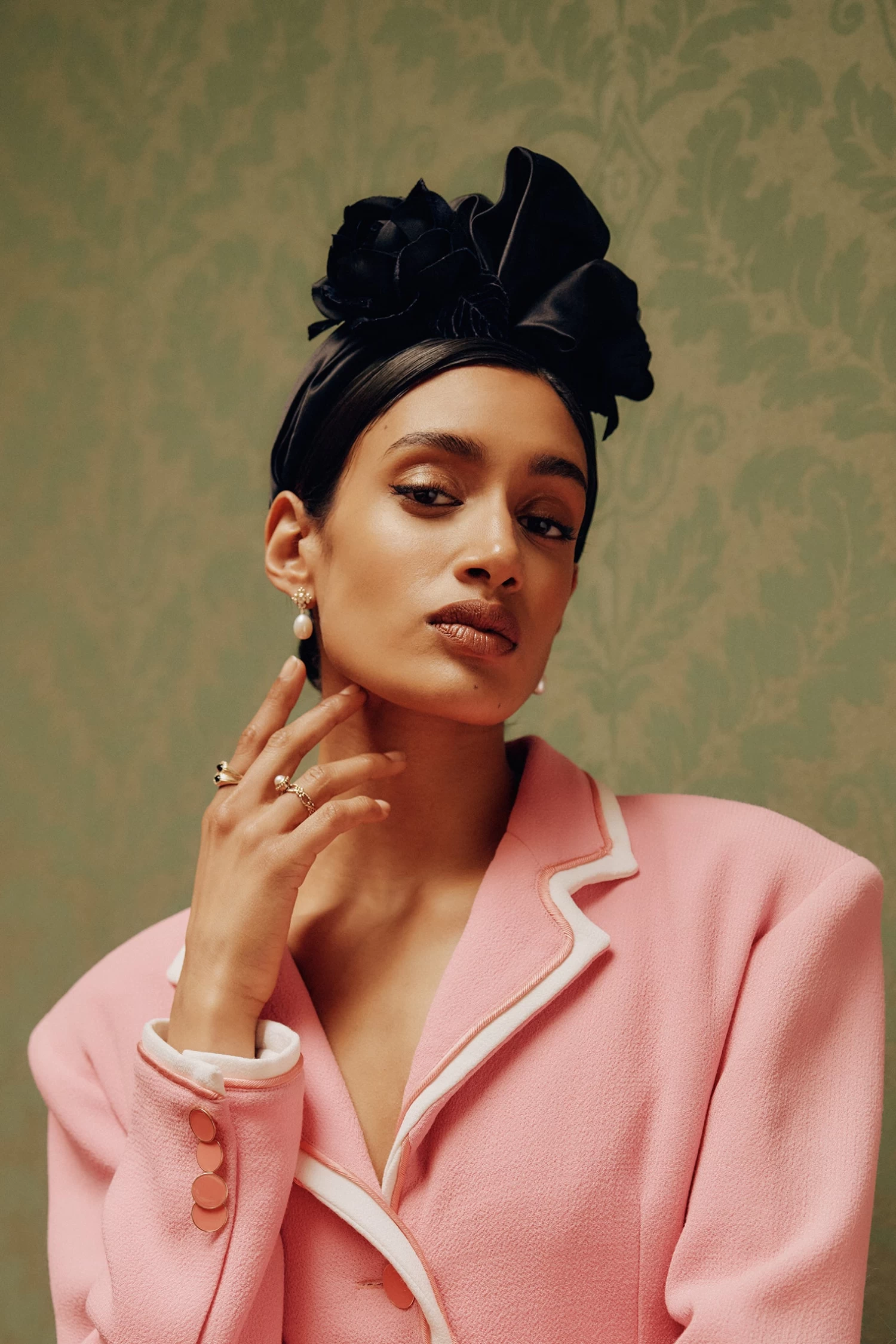 Dandridge Black Turban Headband 1 Dandridge Black Turban Headband