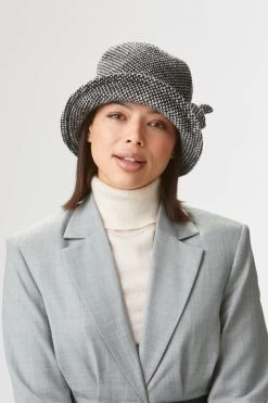 Dolores Black Cloche -Chic Hats Shop DOLORES BLACK CLOCHE EDITED