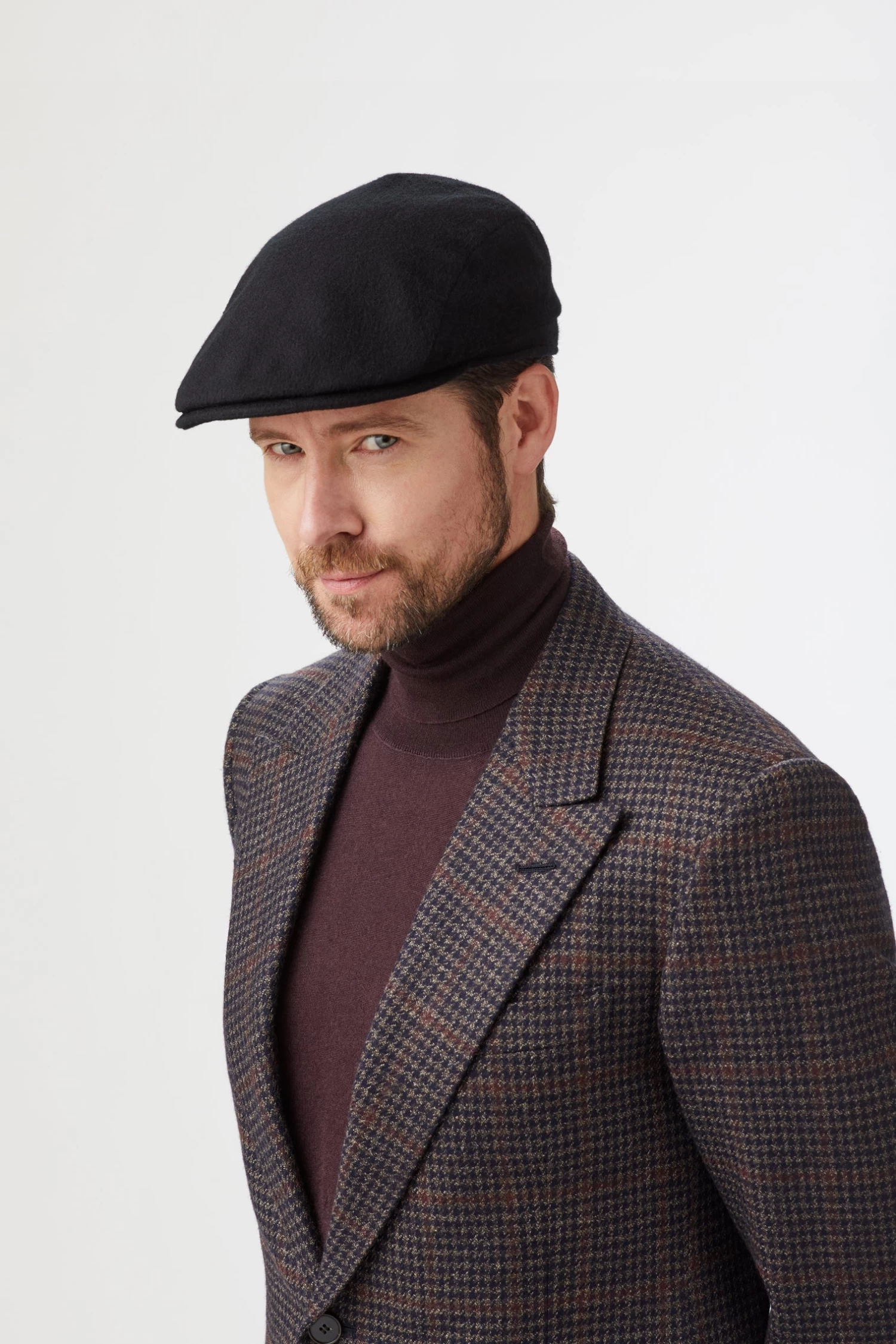 Escorial Wool Berkeley Flat Cap 1 Escorial Wool Berkeley Flat Cap
