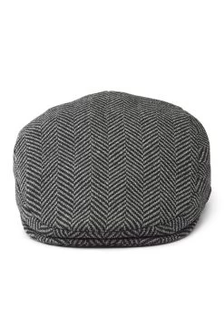 Escorial Wool Grosvenor Flat Cap -Chic Hats Shop ESCORIAL WOOL GROSVENOR FLAT CAP GREY Product Shot 2 8498449c 6b2b 4224 905f 3f2e69763566