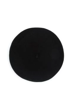 French Beret -Chic Hats Shop FRENCH BERET BLACK