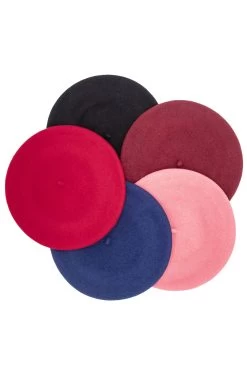 French Beret -Chic Hats Shop FRENCH BERETS COLOURWHEEL
