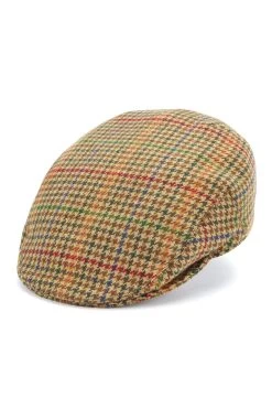 Gill Cashmere Flat Cap -Chic Hats Shop GILL CASHMERE FLAT CAP PATTERN 1 Product Shot 1