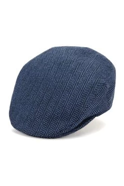 Gill Cashmere Flat Cap -Chic Hats Shop GILL CASHMERE FLAT CAP PATTERN 2 Product Shot 1