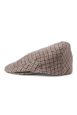 Gill Check Flat Cap -Chic Hats Shop GILL CHECK FLAT CAP 2