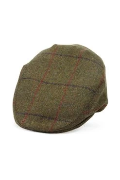 Gill Tweed Flat Cap -Chic Hats Shop GILL TWEED FLAT CAP PATTERN 10 Product Shot 1