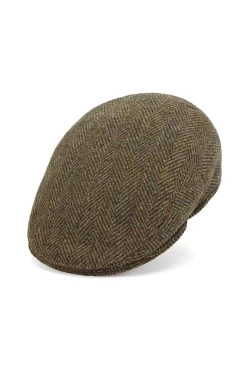 Gill Tweed Flat Cap -Chic Hats Shop GILL TWEED FLAT CAP PATTERN 5 Product Shot 1