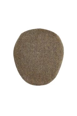 Gill Tweed Flat Cap -Chic Hats Shop GILL TWEED FLAT CAP PATTERN 5 Product Shot 3