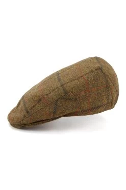 Gill Tweed Flat Cap -Chic Hats Shop GILL TWEED FLAT CAP PATTERN 6 Product Shot 2