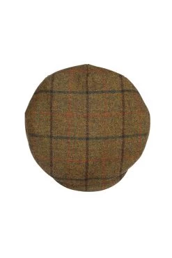 Gill Tweed Flat Cap -Chic Hats Shop GILL TWEED FLAT CAP PATTERN 6 Product Shot 3
