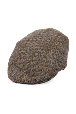 Gill Tweed Flat Cap -Chic Hats Shop GILL TWEED FLAT CAP PATTERN 8 Product Shot 1