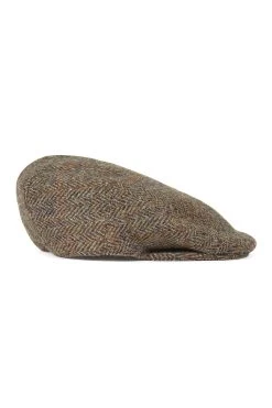 Gill Tweed Flat Cap -Chic Hats Shop GILL TWEED FLAT CAP PATTERN 8 Product Shot 2