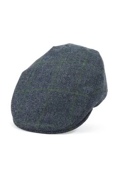Gill Tweed Flat Cap -Chic Hats Shop GILL TWEED FLAT CAP PATTERN 9 Product Shot 1