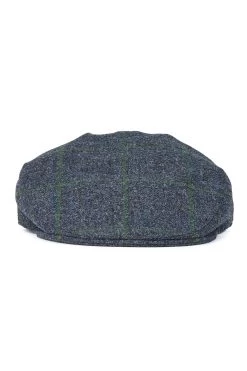 Gill Tweed Flat Cap -Chic Hats Shop GILL TWEED FLAT CAP PATTERN 9 Product Shot 3