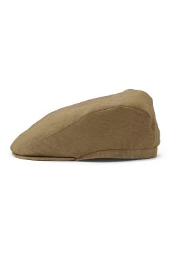 Grosvenor Olive Flat Cap -Chic Hats Shop GROSVENOR OLIVE FLAT CAP 3