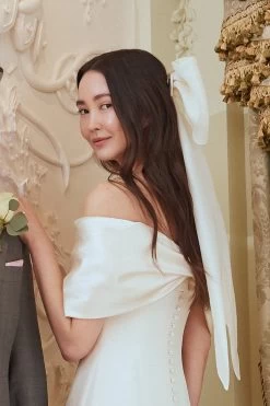 Hazel Bow 5 Hazel Bow -Chic Hats Shop HAZEL BOW LIFESTYLE SHOT 2