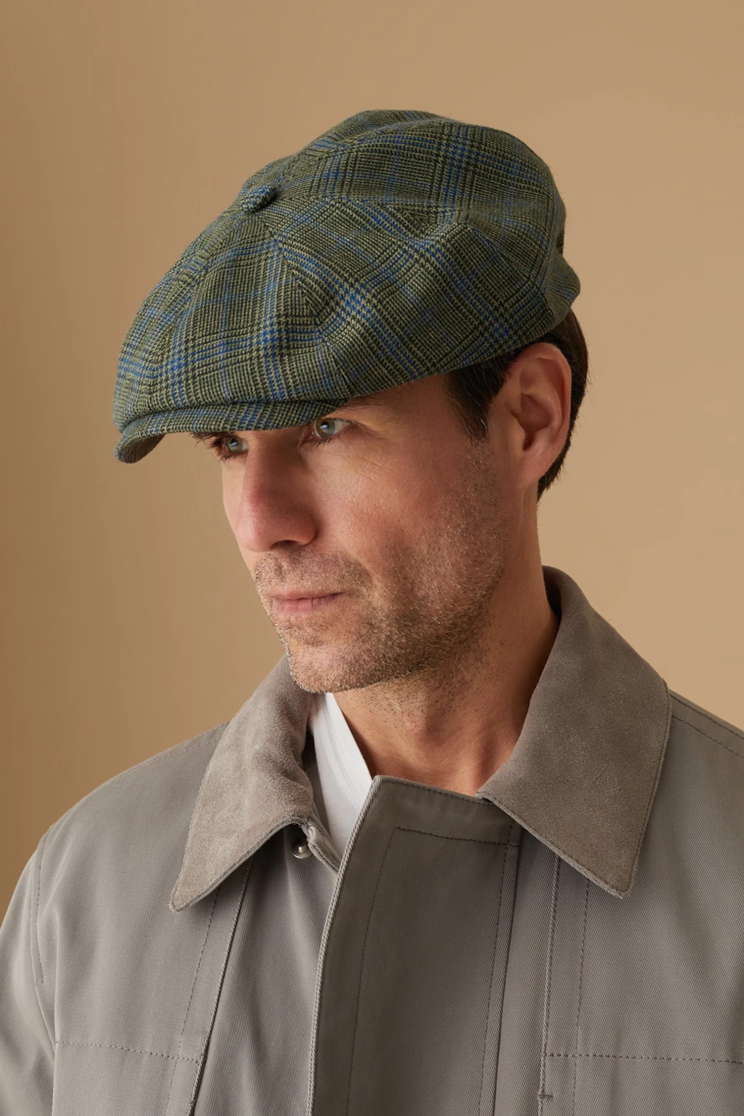 Highgrove Green Bakerboy Cap 1 Highgrove Green Bakerboy Cap