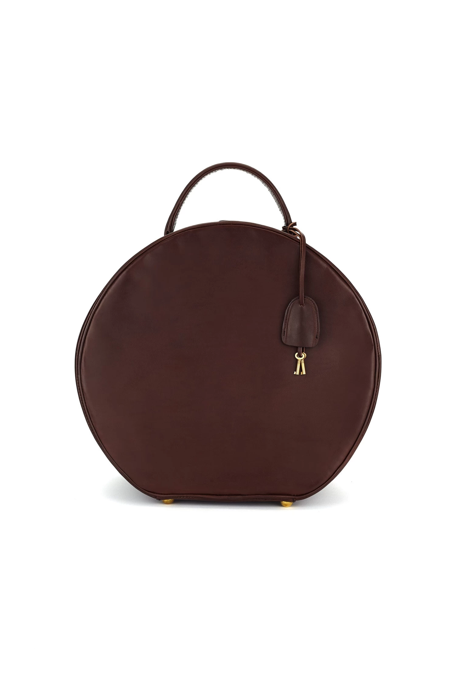 Leather Hat Box 2 Leather Hat Box - Image 2