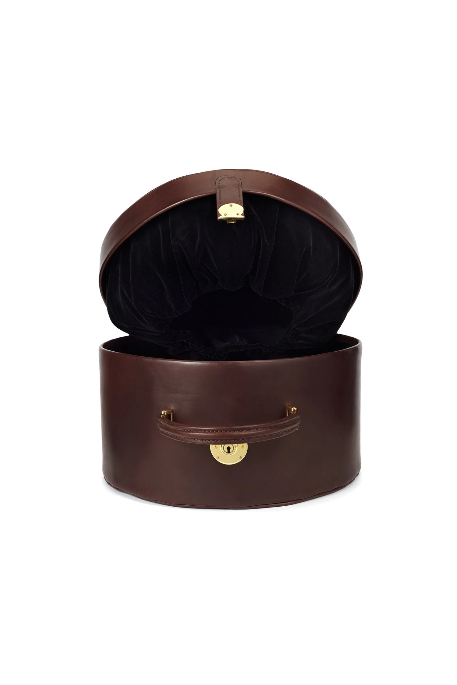 Leather Hat Box 6 Leather Hat Box - Image 6