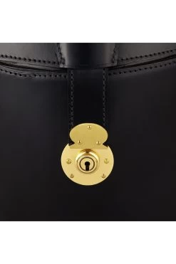 Leather Top Hat Bucket 12 Leather Top Hat Bucket -Chic Hats Shop LEATHER TOP HAT BUCKET BLACK 3