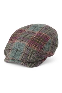 Lynton Green Flat Cap -Chic Hats Shop LYNTON GREEN FLAT CAP 1
