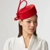 Mayfair Red Pillbox Hat