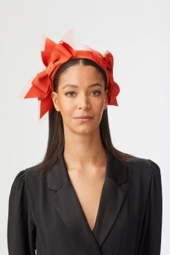 Montrose Headband -Chic Hats Shop MONTROSE HEADBAND ORANGE EDITED 1