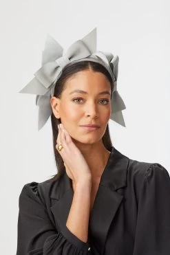 Montrose Headband -Chic Hats Shop MONTROSE HEADBAND SILVER EDITED 1