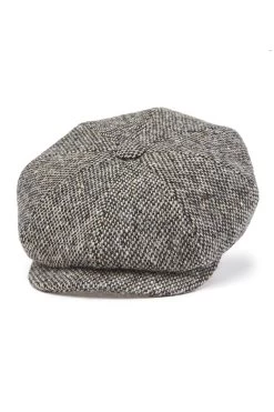 Muirfield Tweed Bakerboy Cap -Chic Hats Shop MUIRFIELD TWEED BAKERBOY CAP PATTERN 4 Product Shot 1