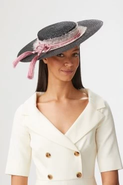 Nevada Boater -Chic Hats Shop NEVADA BOATER EDITED