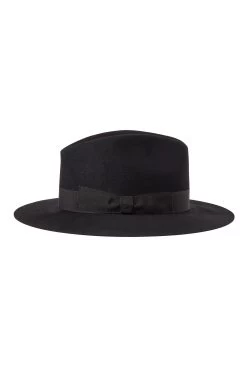 Noah Trilby -Chic Hats Shop NOAH TRILBY BLACK 2