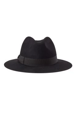 Noah Trilby -Chic Hats Shop NOAH TRILBY BLACK 3