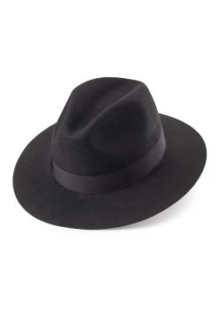 Noah Trilby -Chic Hats Shop NOAH TRILBY DARK GREY 1