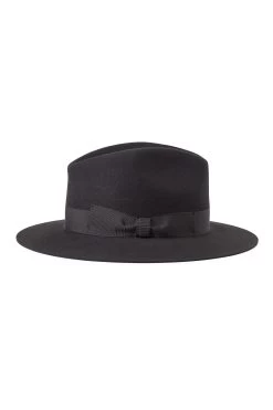 Noah Trilby -Chic Hats Shop NOAH TRILBY DARK GREY 2