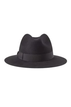 Noah Trilby -Chic Hats Shop NOAH TRILBY DARK GREY 3