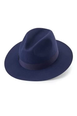 Noah Trilby -Chic Hats Shop NOAH TRILBY NAVY 1