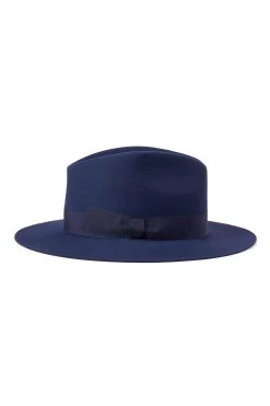 Noah Trilby -Chic Hats Shop NOAH TRILBY NAVY 2