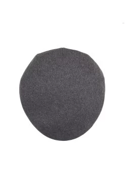 Oslo Tweed Flat Cap -Chic Hats Shop OSLO TWEED FLAT CAP DARK GREY Product Shot 4