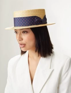 Oxford Boater -Chic Hats Shop OXFORDBOATER 3 b7ba93ac d0fc 4ca2 a739 4e075d2178b2