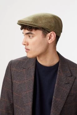 Oslo Tweed Flat Cap -Chic Hats Shop OsloFlatCap 31549