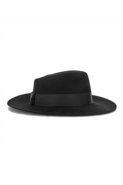 Portobello Fedora -Chic Hats Shop PORTOBELLO FEDORA BLACK 2