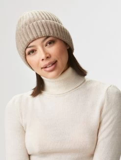 Chic Hats Shop -Chic Hats Shop RANNOCHBEANIE BEIGE 2
