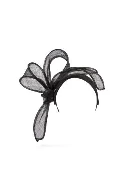 Rosemary Black Headband -Chic Hats Shop ROSEMARY BLACK HEADBAND