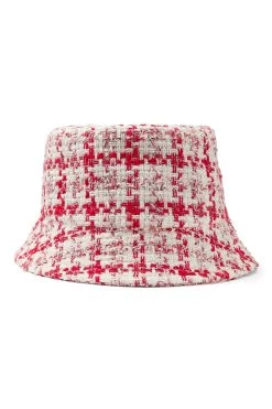 Chic Hats Shop -Chic Hats Shop RYE PUPPYTOOTH BUCKET HAT 1